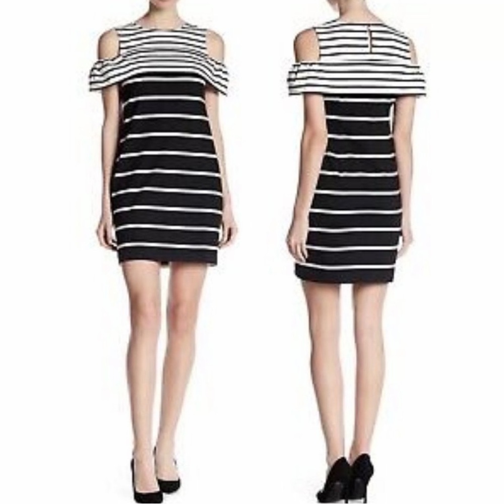 Vince Camuto Cold Shoulder Dress